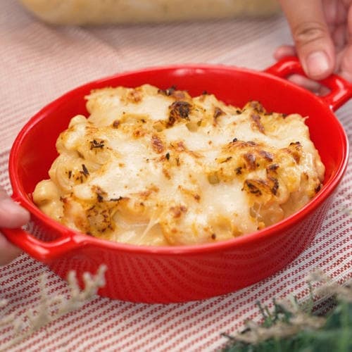 Queso de Bola Mac and Cheese